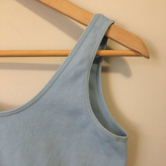 SWS Stretchy Relaxed Pale Blue Sports Bra - Picture 4 of 13